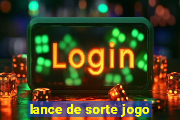 lance de sorte jogo